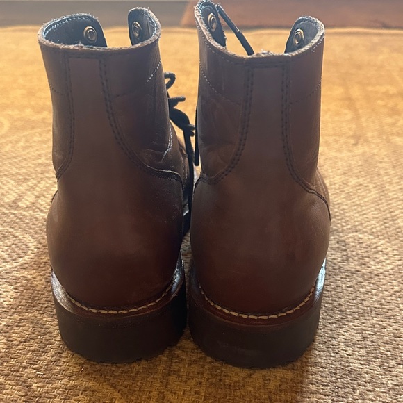Thursday Brown Leather Men's Boots - Picture 3 of 4